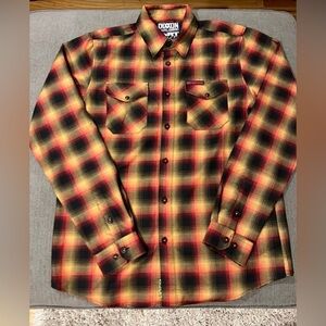 Rare Dixxon Dirt Bike Kidz Large Tall Flannel